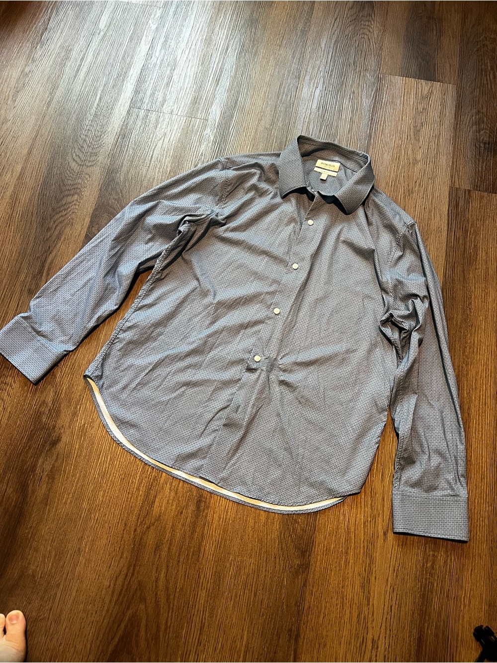 Bonobos Men Slim Fit Long Sleeve L